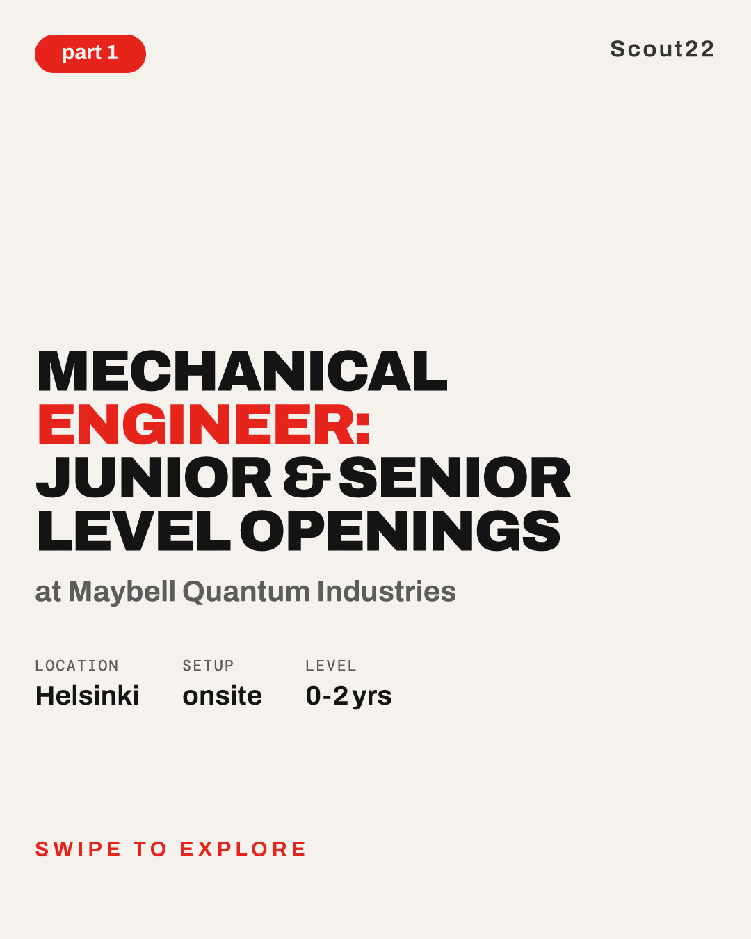 Mechanical Engineer: Junior & Senior Level Openings at Maybell Quantum Industries