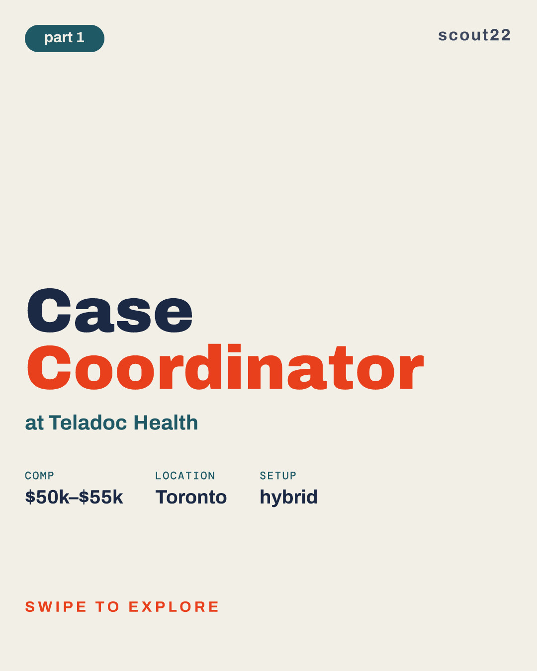 Case Coordinator at Teladoc Health