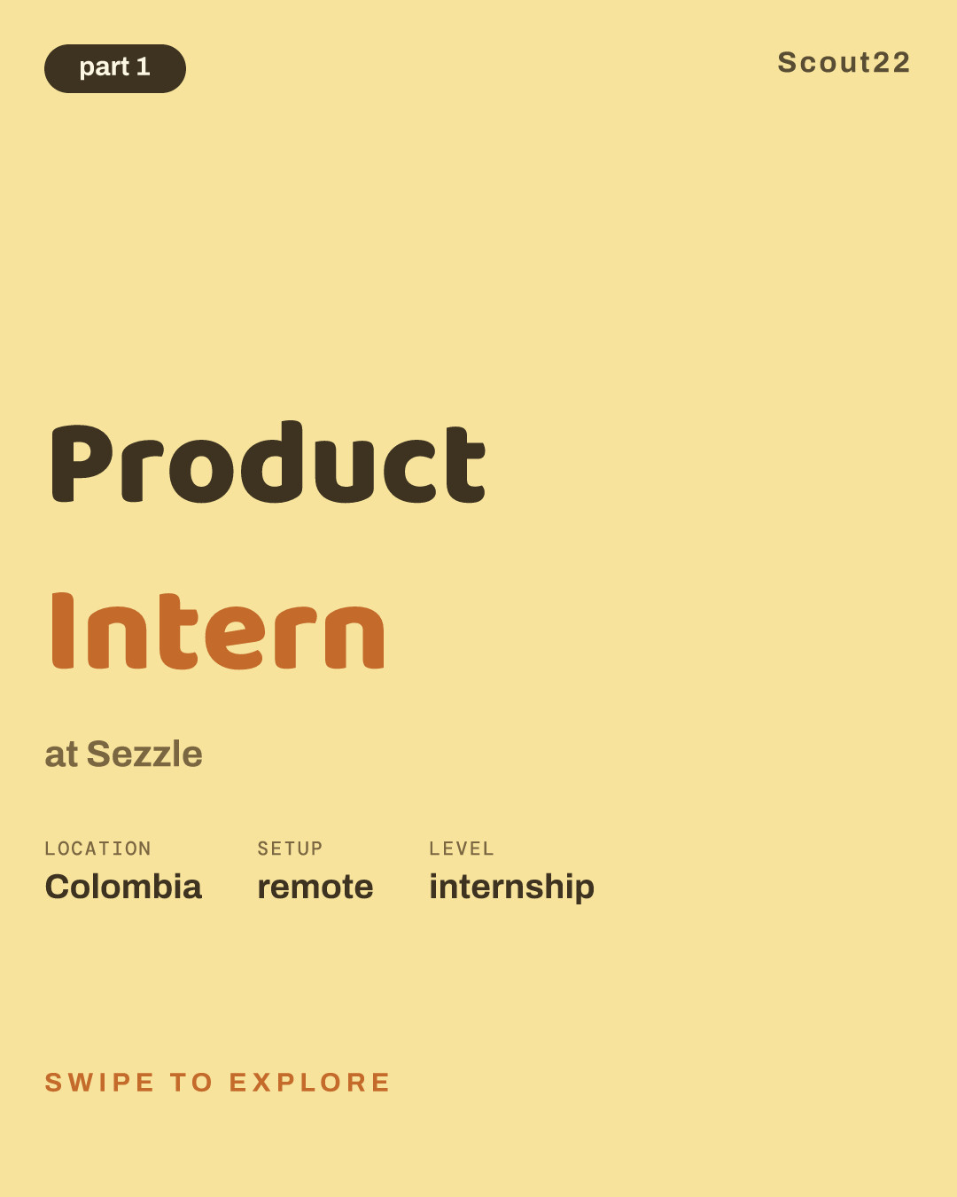 Product Intern at Sezzle