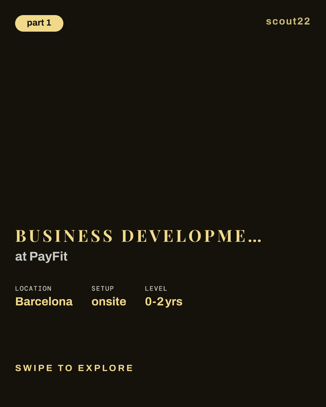 Business Development Representative / SDR Barcelona at PayFit