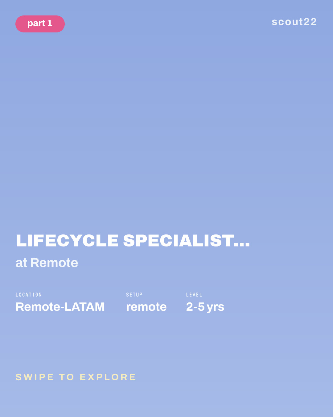 Lifecycle Specialist, Contract Management - LATAM at Remote
