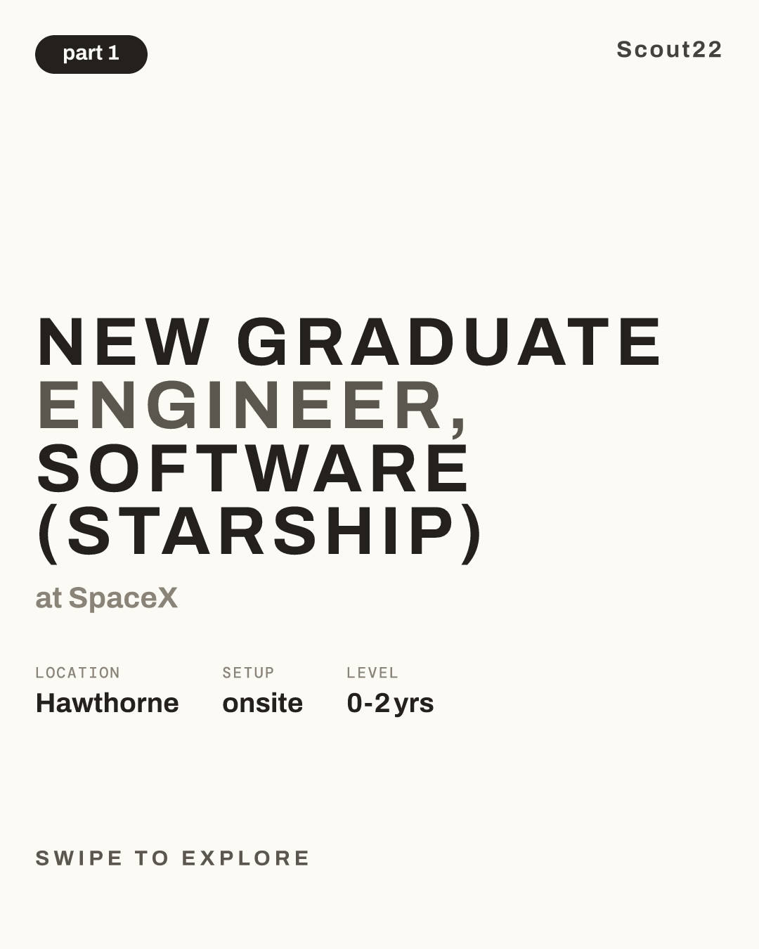New Graduate Engineer, Software (Starship) at SpaceX