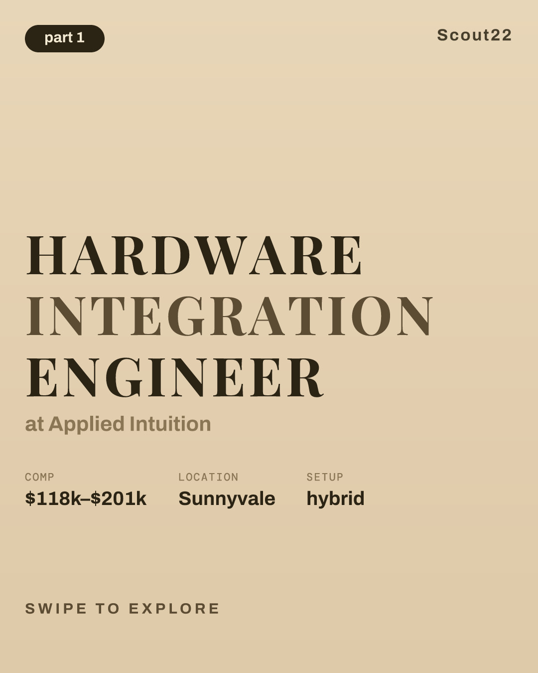 Hardware Integration Engineer at Applied Intuition