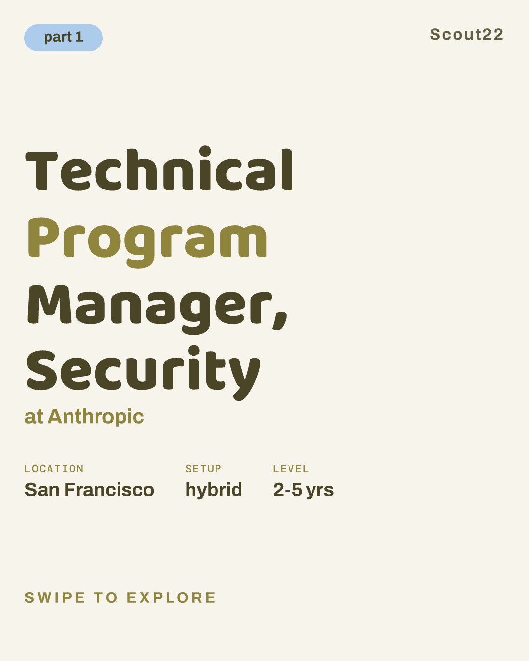 Technical Program Manager, Security at Anthropic