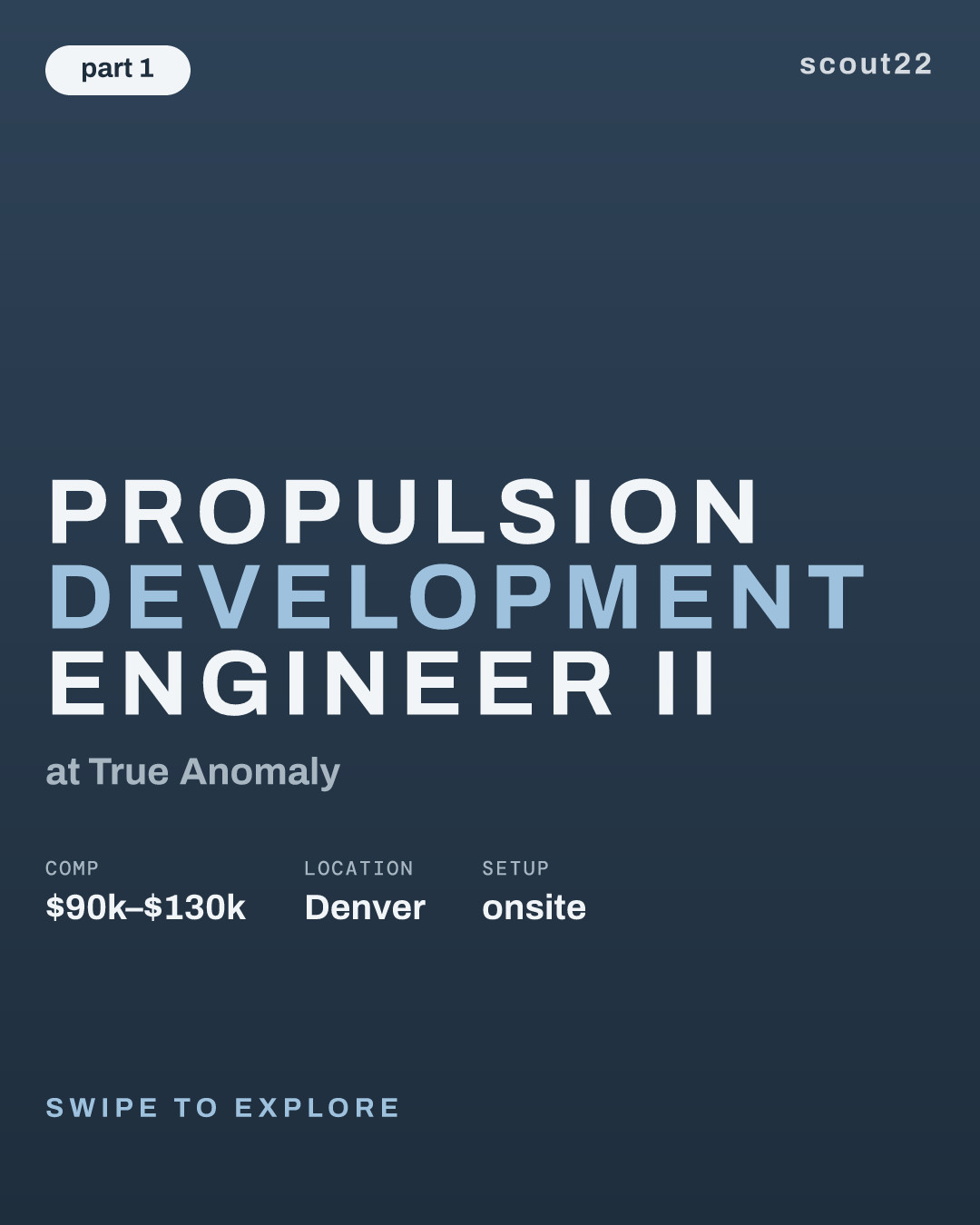 Propulsion Development Engineer II at True Anomaly