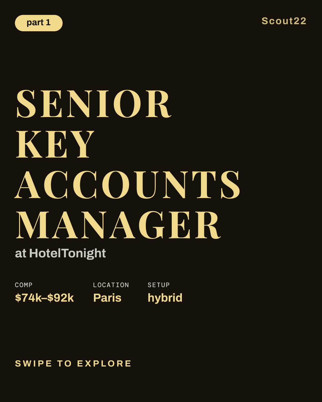Senior Key Accounts Manager at HotelTonight
