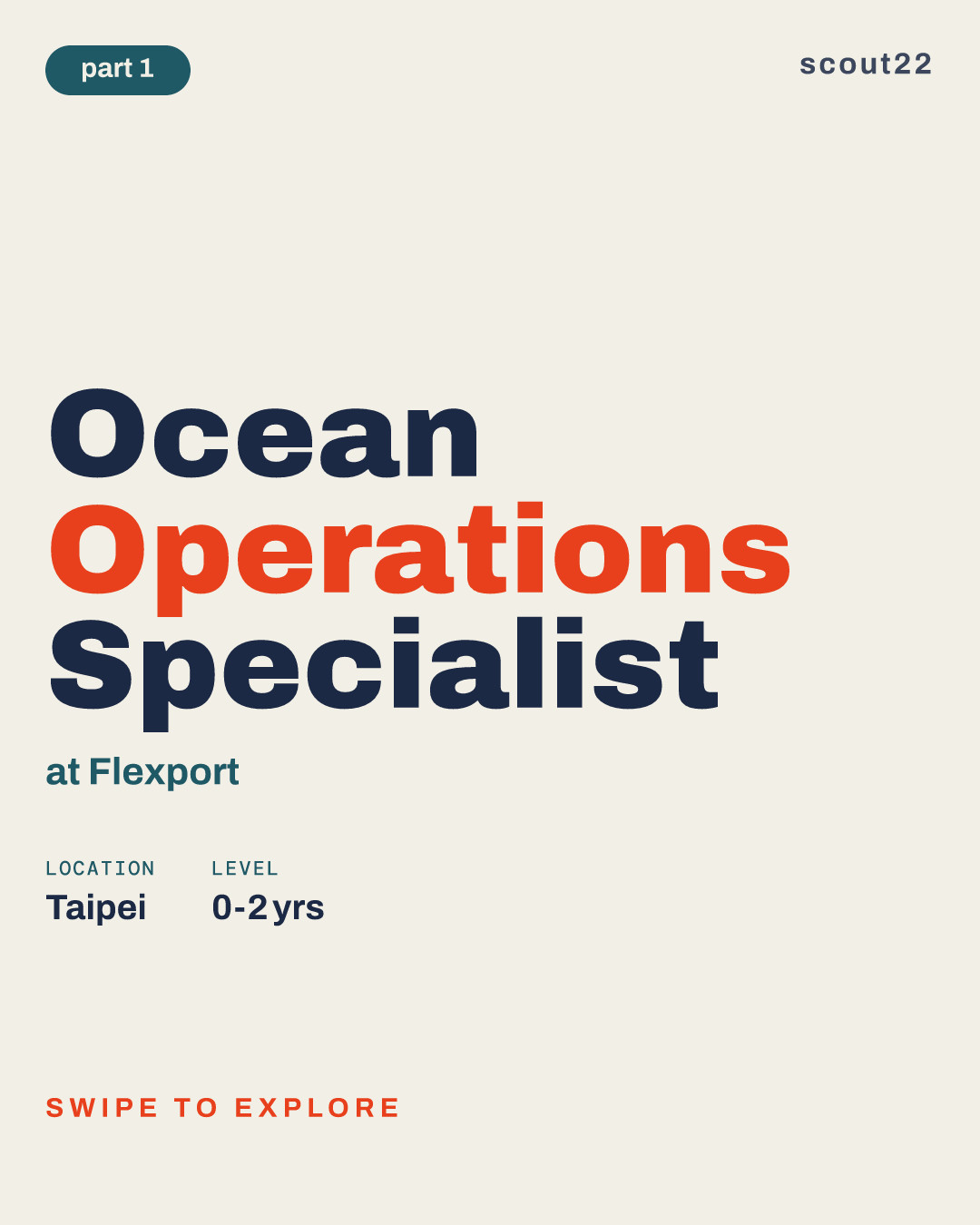 Ocean Operations Specialist at Flexport