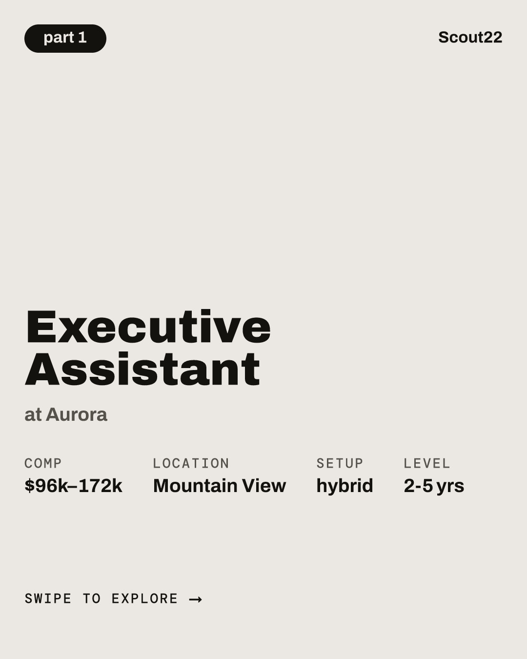 Executive Assistant at Aurora