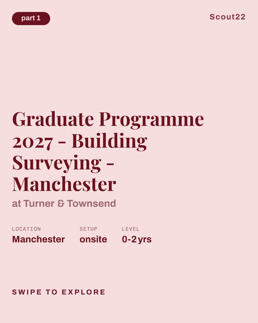 Graduate Programme 2027 - Building Surveying - Manchester at Turner & Townsend