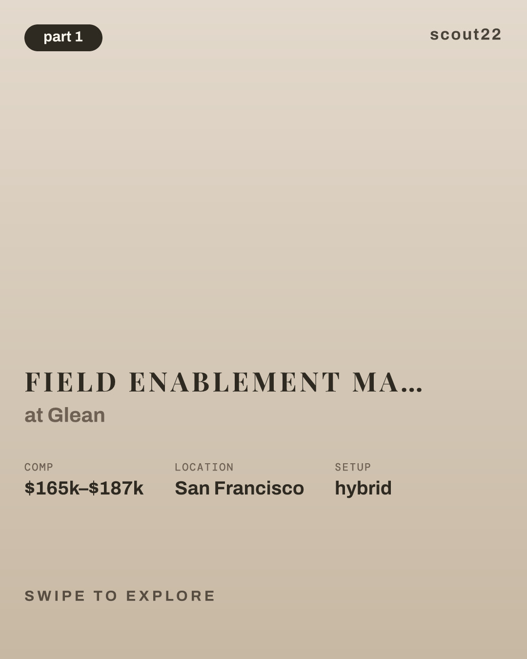 Field Enablement Manager, Product & Partner at Glean