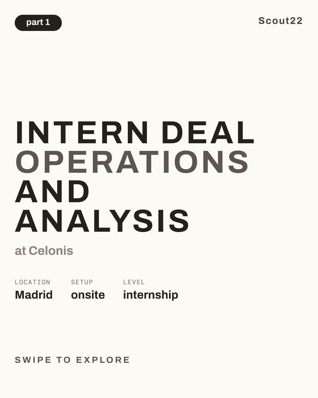 Intern Deal Operations and Analysis at Celonis