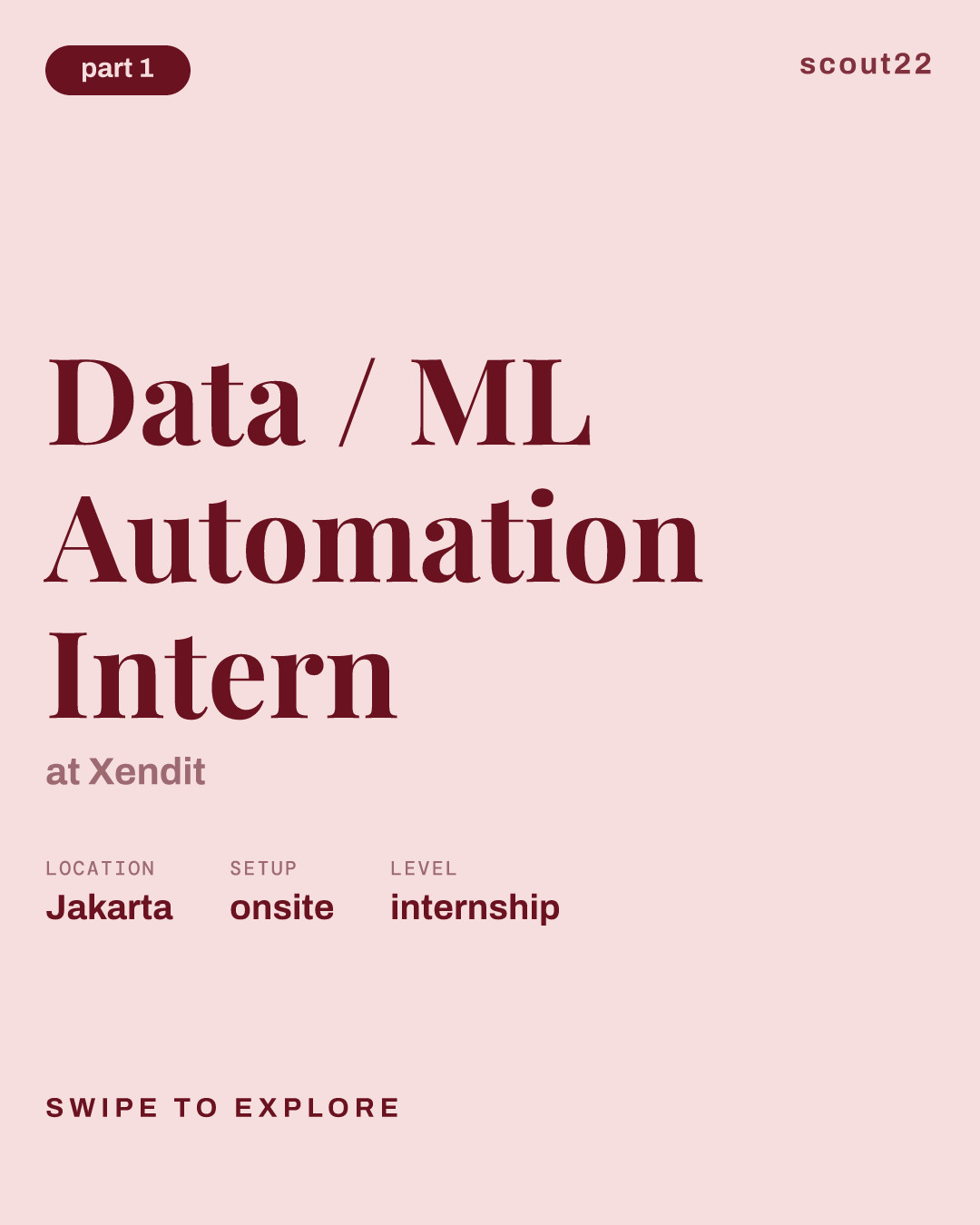 Data / ML Automation Intern at Xendit