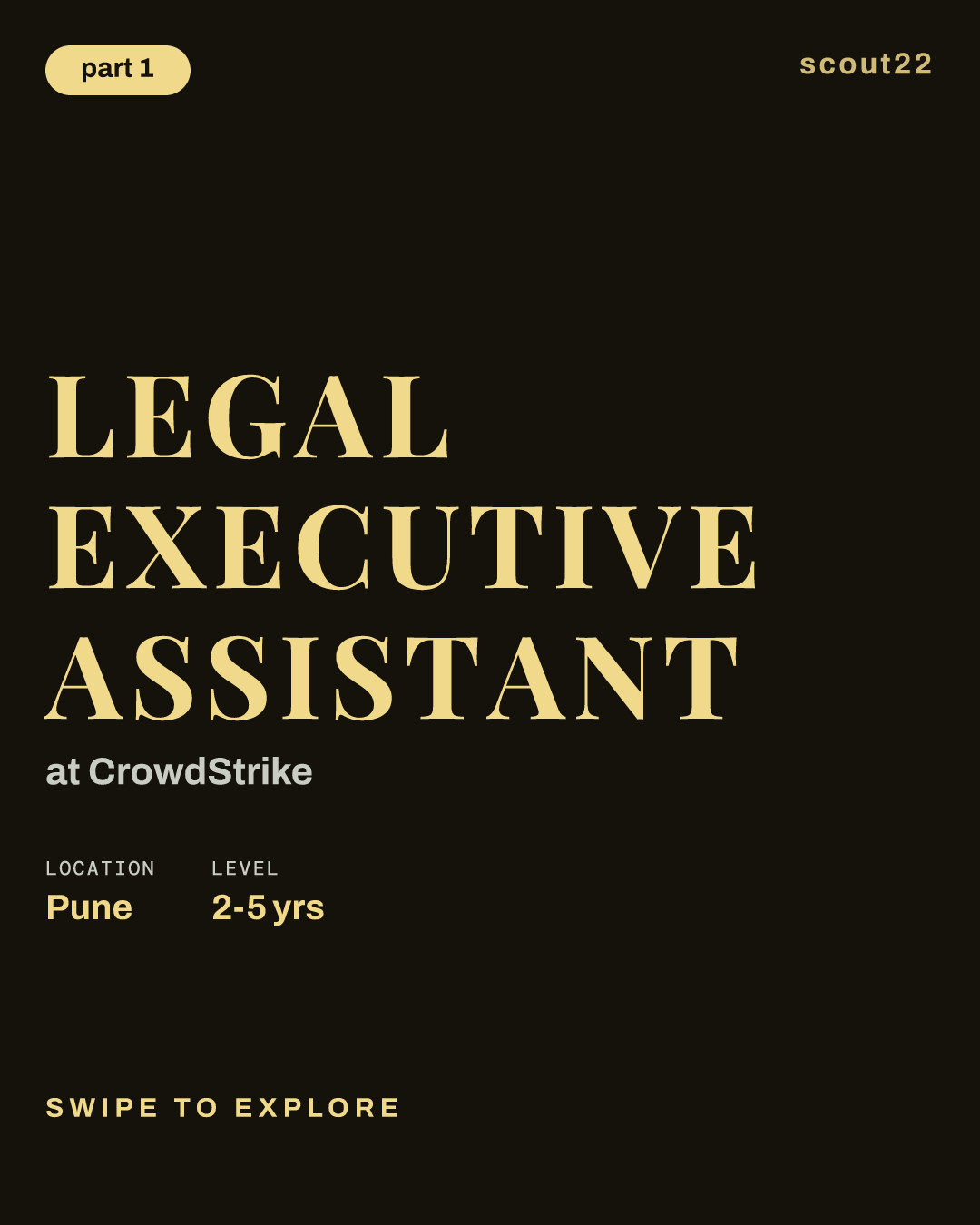 Legal Executive Assistant at CrowdStrike