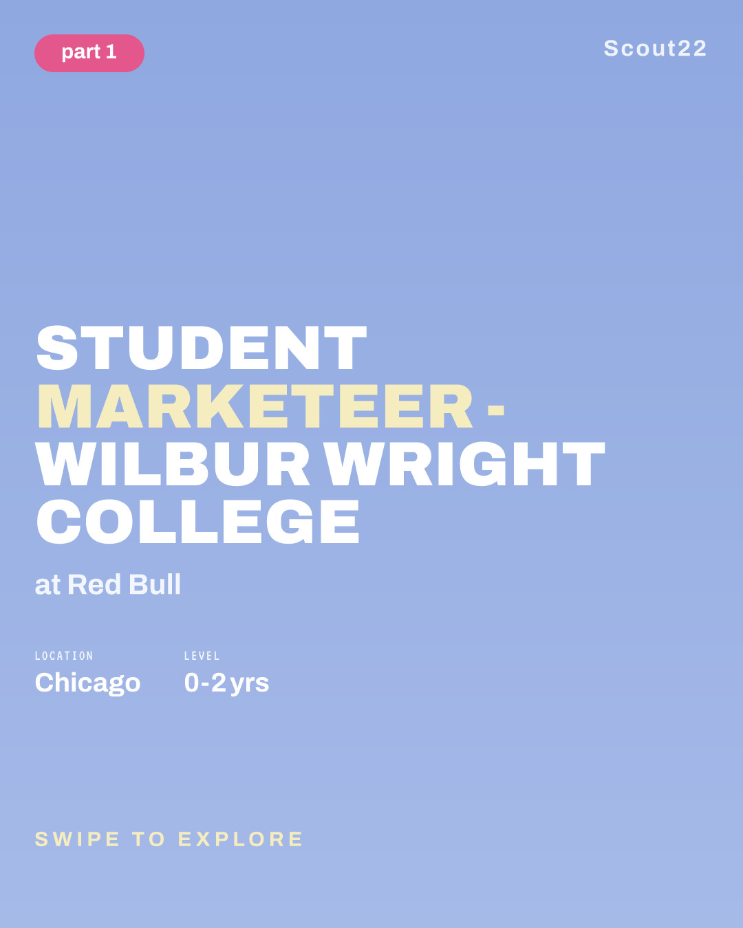 Student Marketeer - Wilbur Wright College at Red Bull