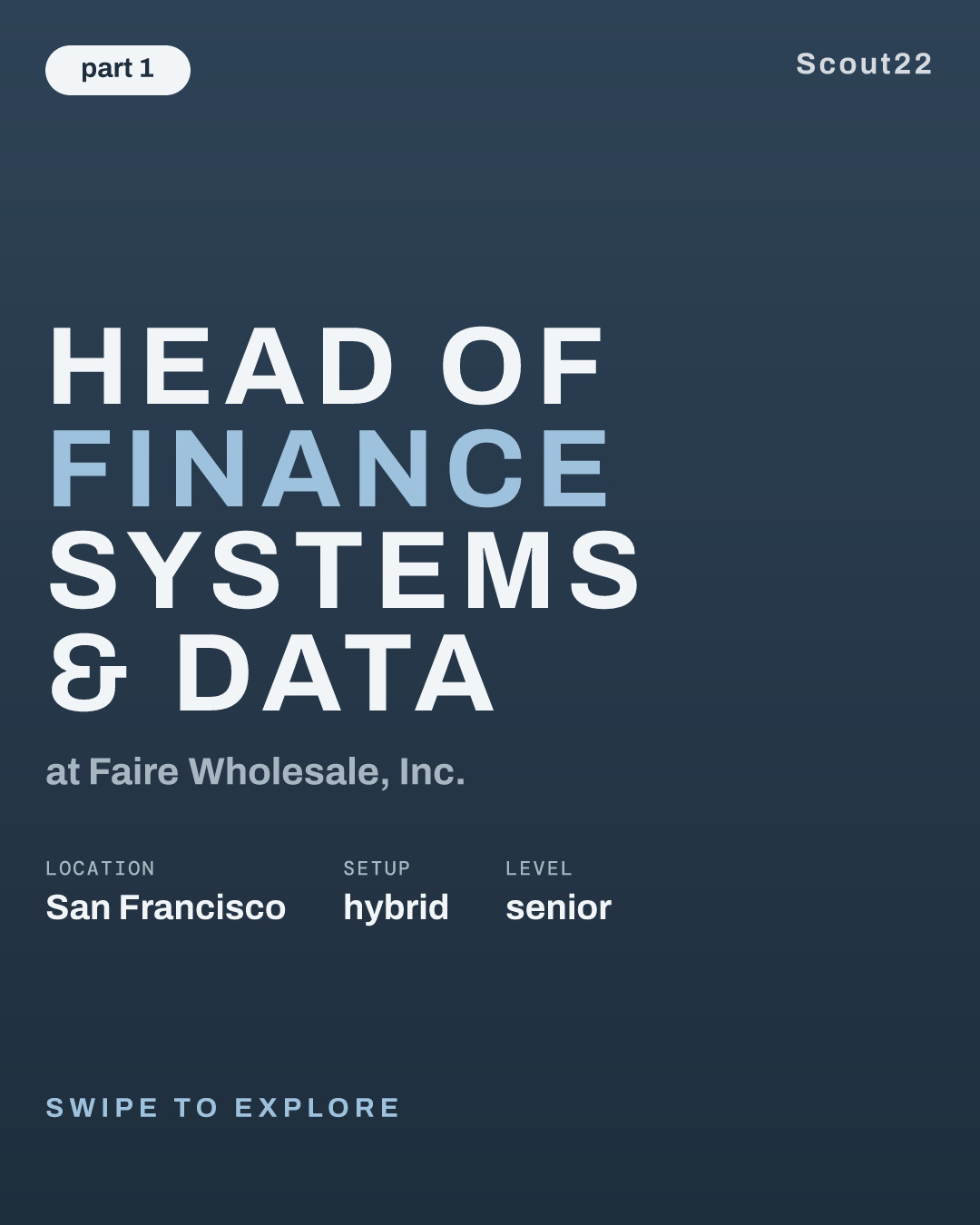Head of Finance Systems & Data at Faire Wholesale, Inc.