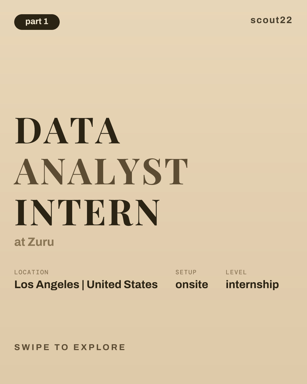 Data Analyst Intern at Zuru
