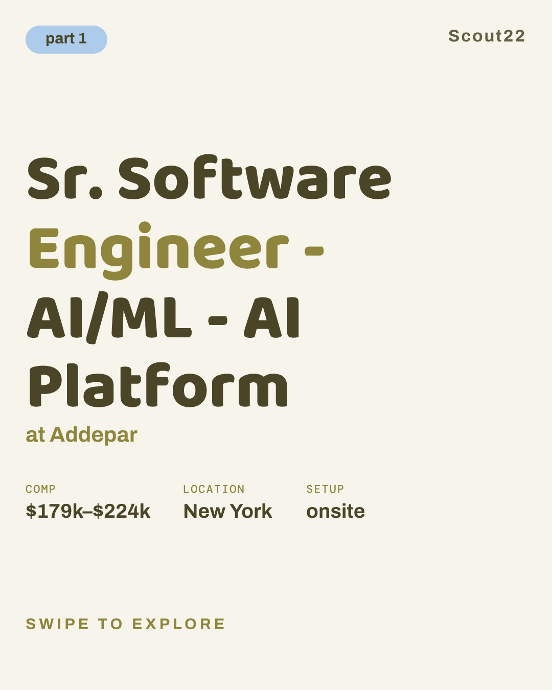 Sr. Software Engineer - AI/ML - AI Platform at Addepar