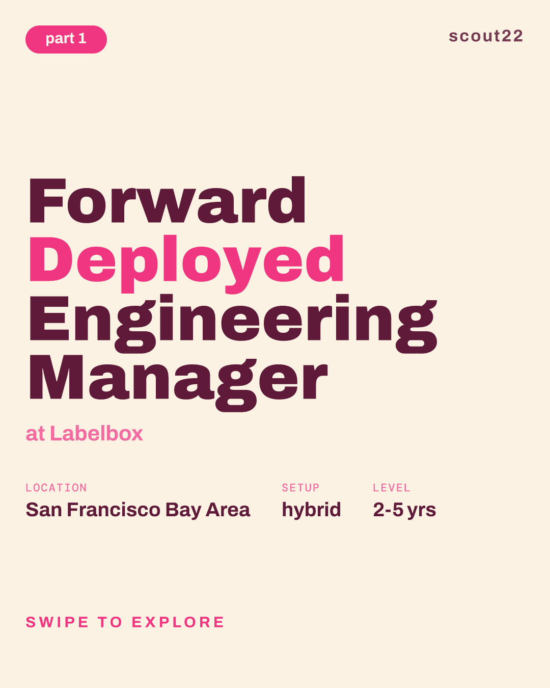 Forward Deployed Engineering Manager at Labelbox