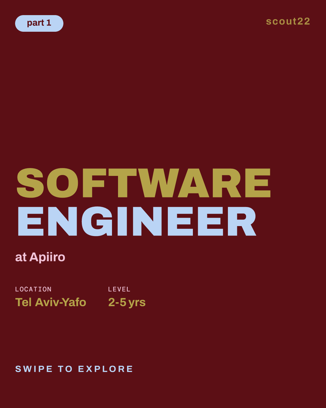Software Engineer at Apiiro
