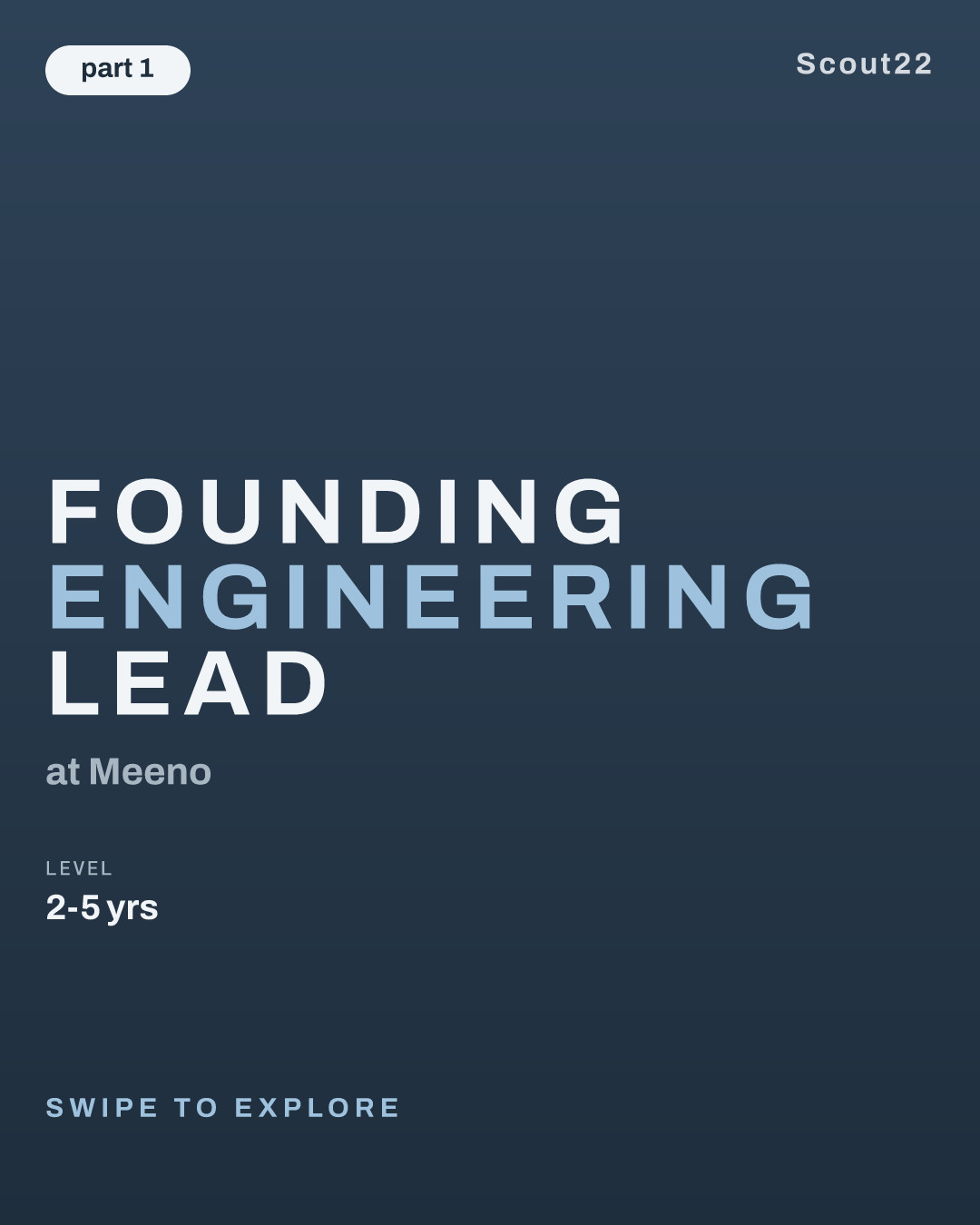 Founding Engineering Lead at Meeno