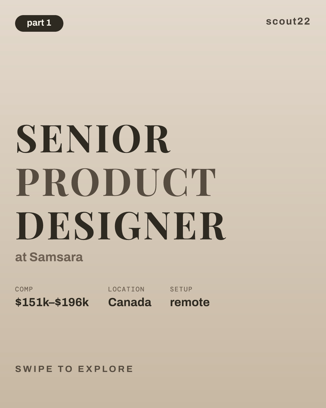 Senior Product Designer at Samsara