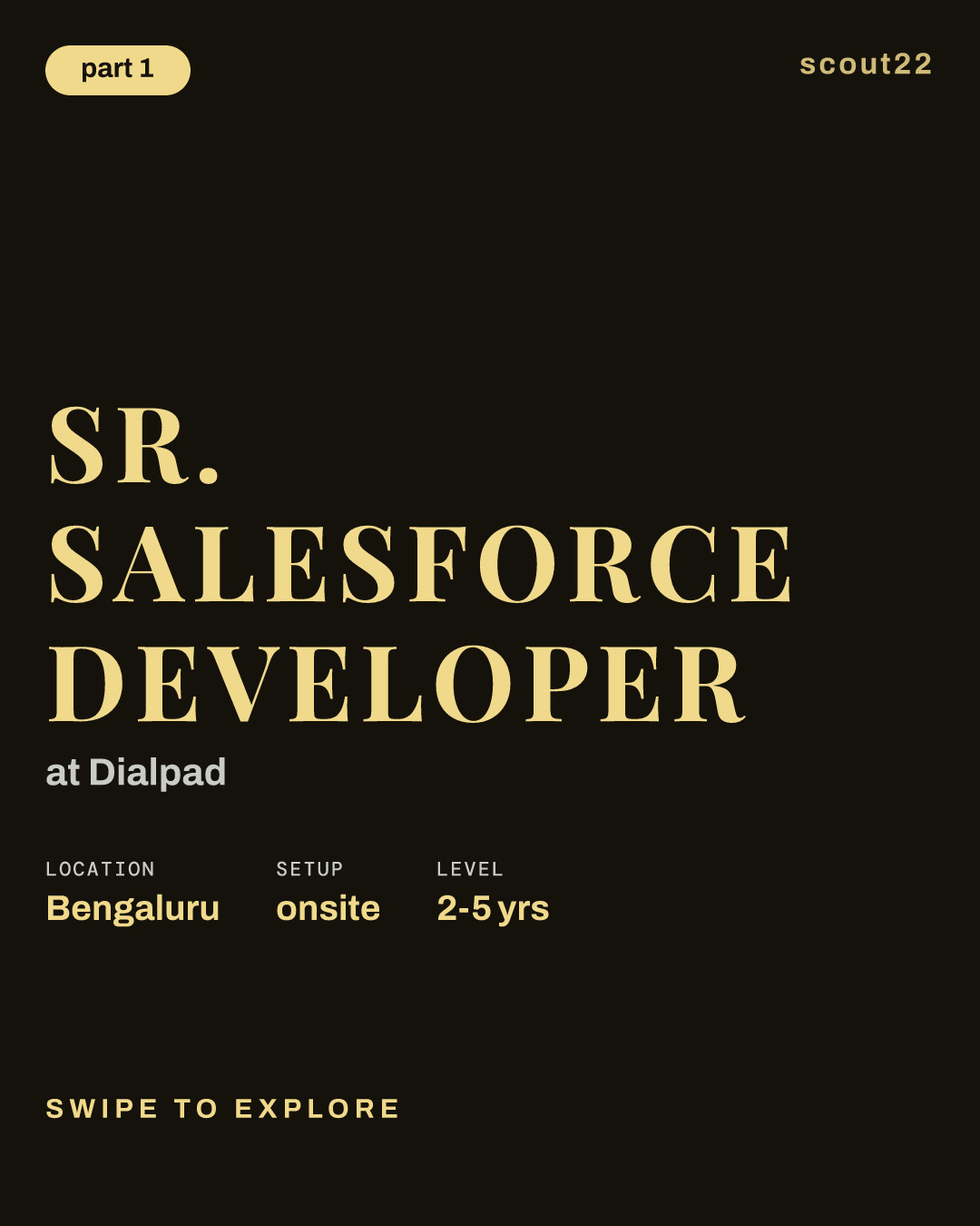 Sr. Salesforce Developer at Dialpad