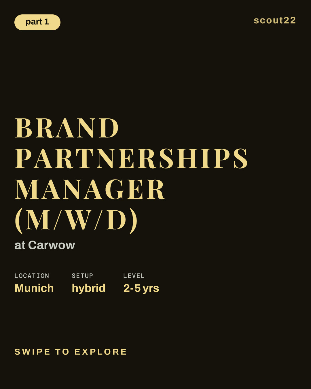 Brand Partnerships Manager (m/w/d) at Carwow