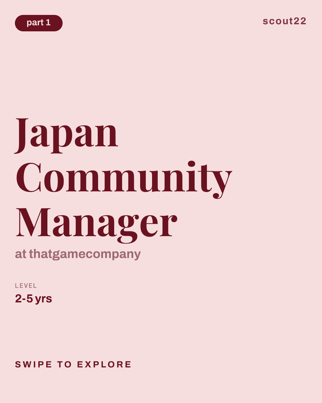 Japan Community Manager at thatgamecompany