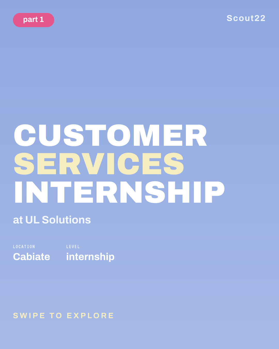 Customer Services Internship at UL Solutions