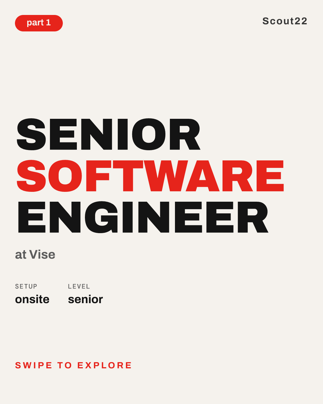 Senior Software Engineer at Vise