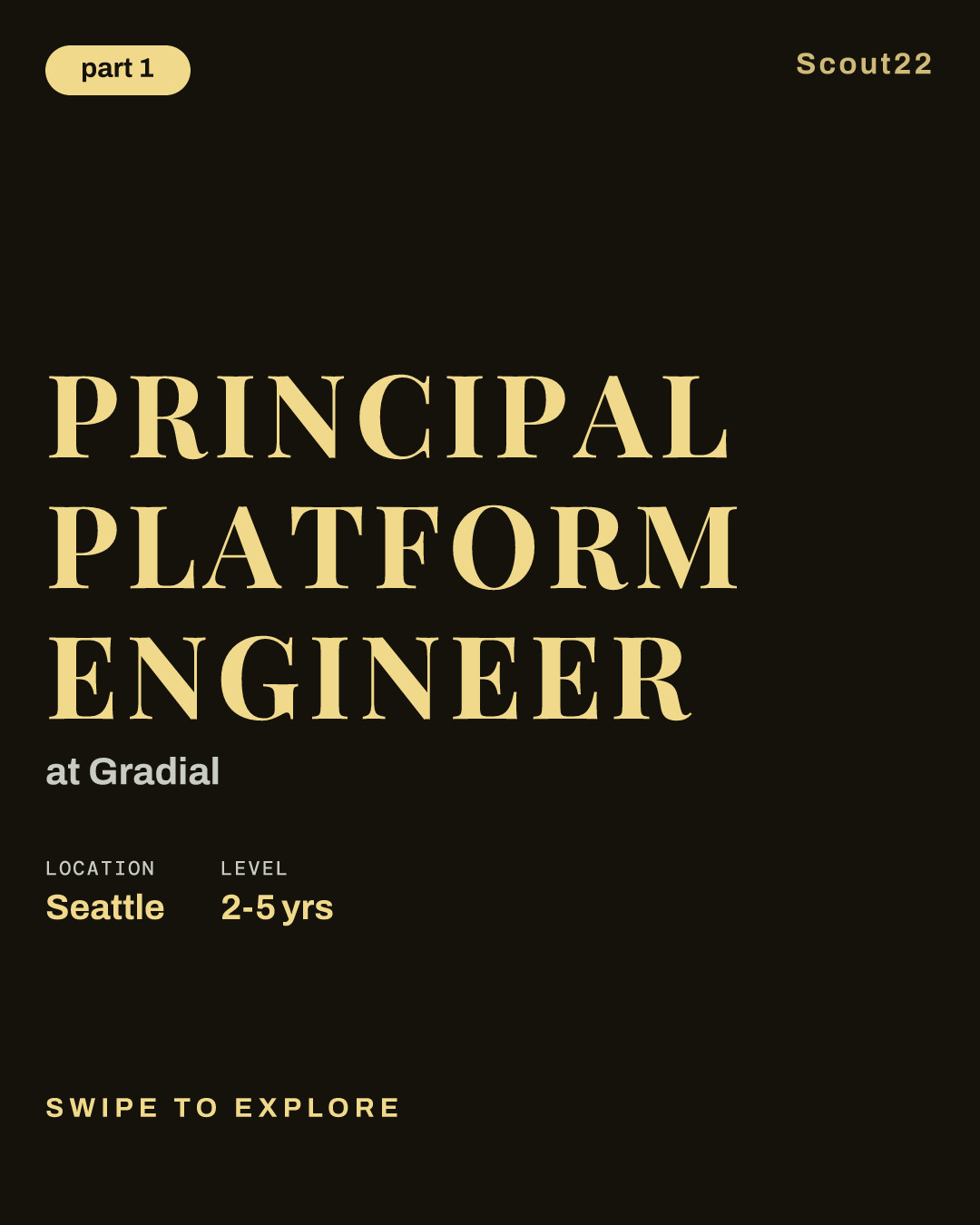 Principal Platform Engineer at Gradial