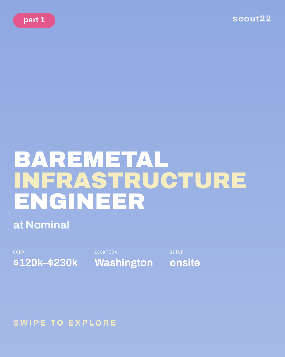 Baremetal Infrastructure Engineer at Nominal