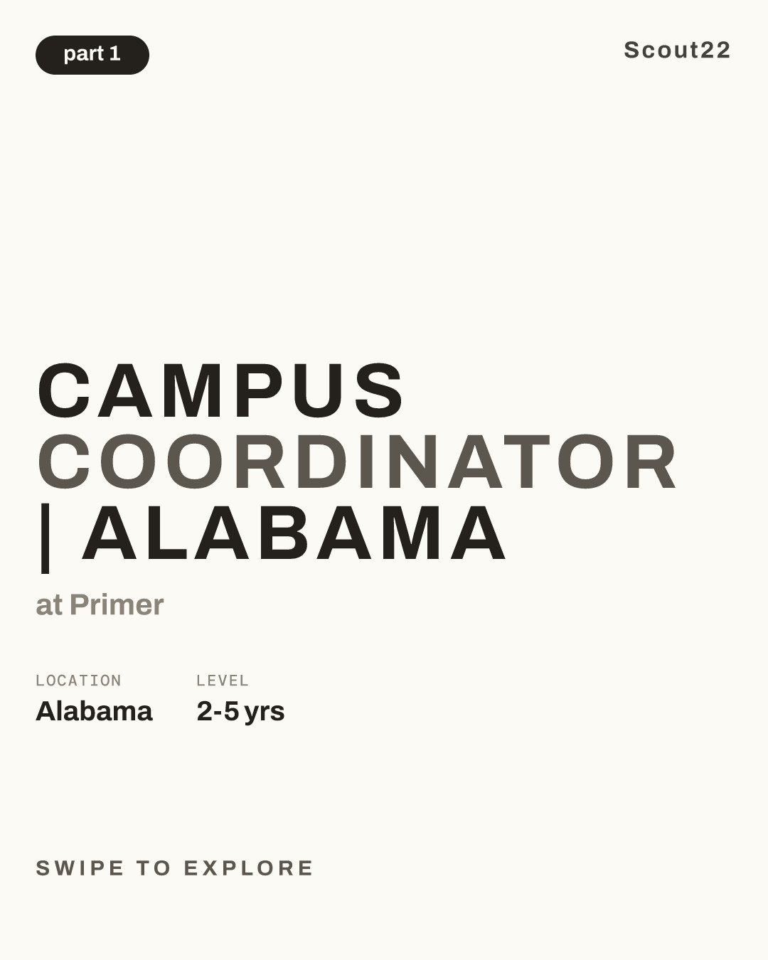 Campus Coordinator | Alabama at Primer