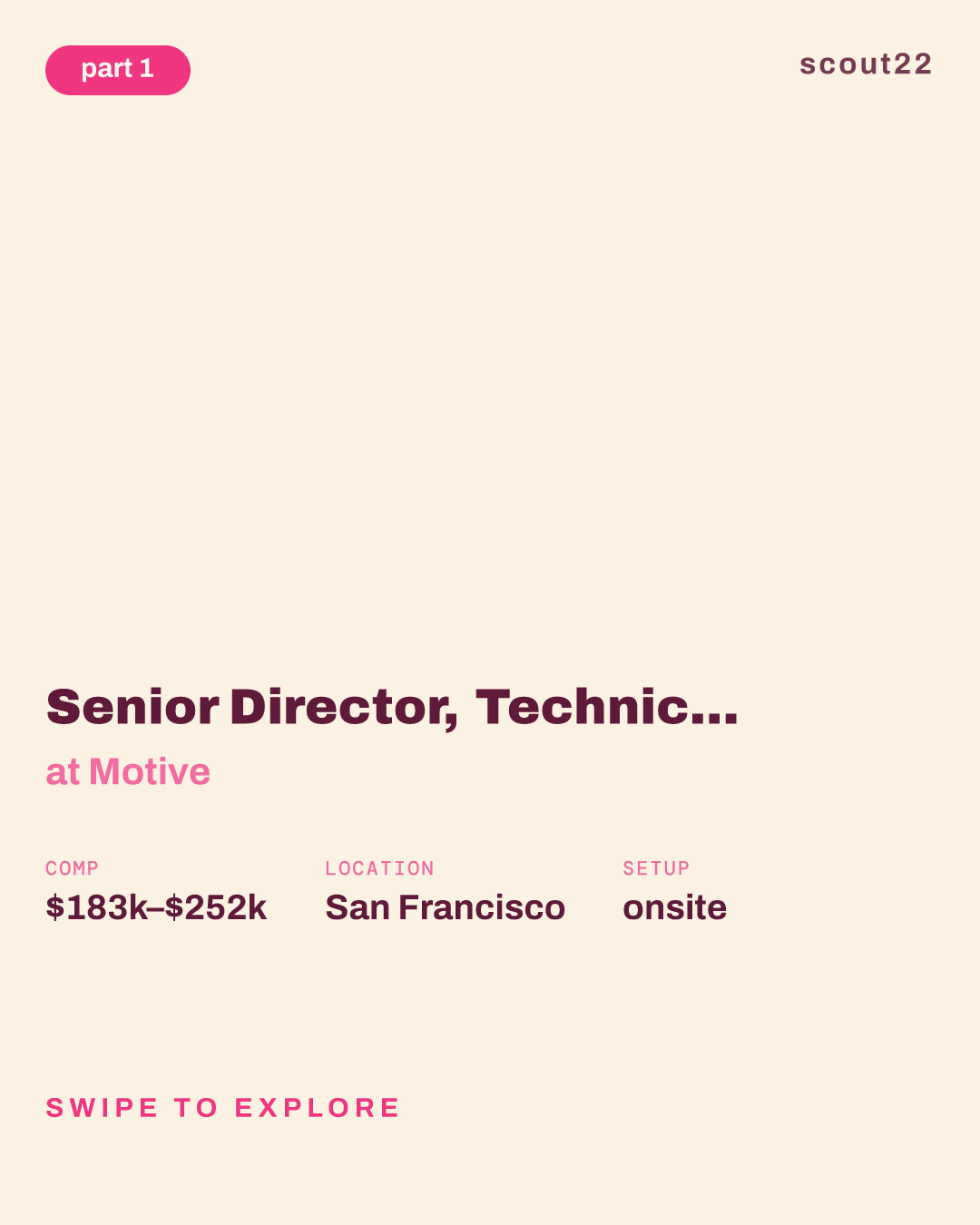 Senior Director, Technical & Operational Revenue at Motive