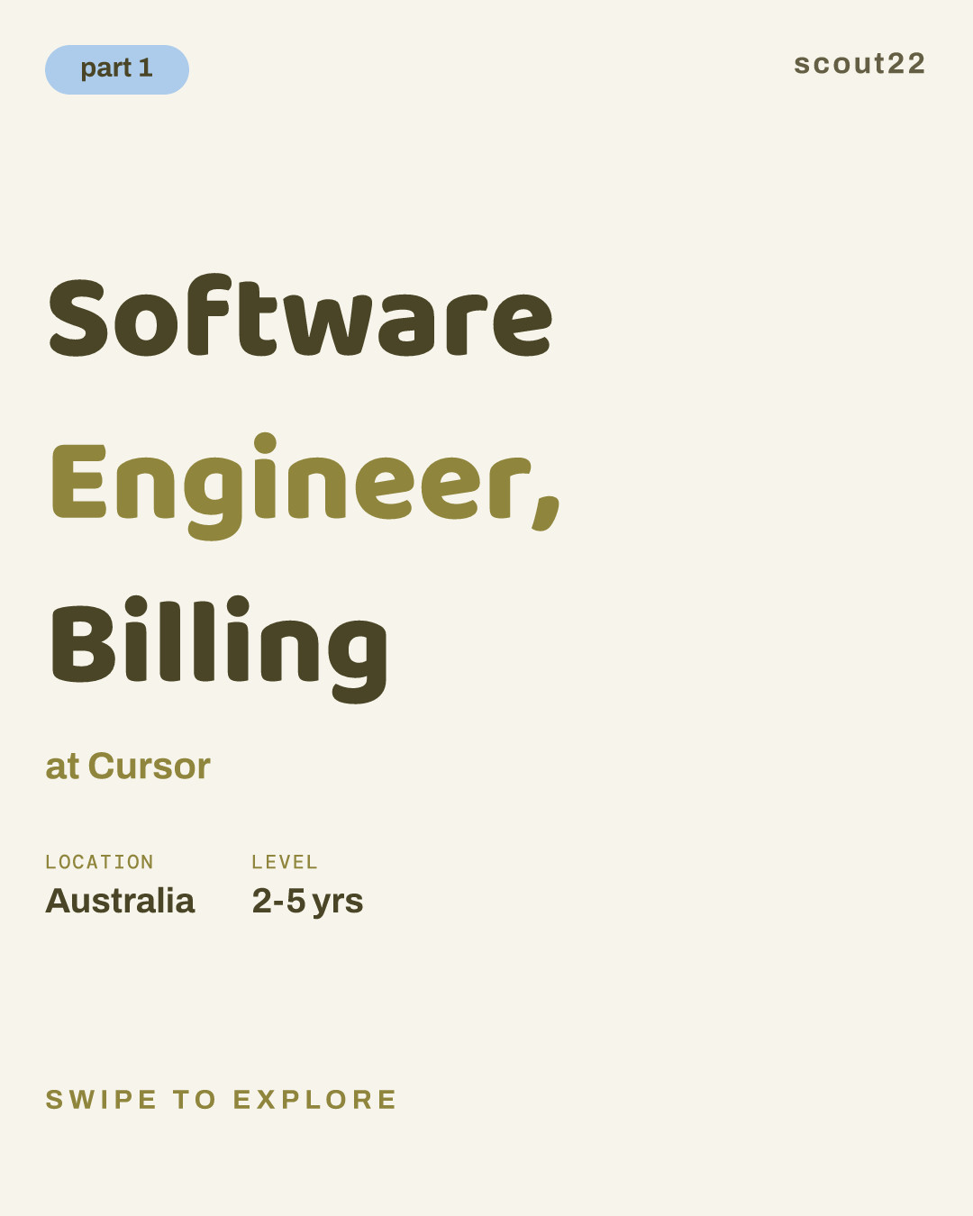 Software Engineer, Billing at Cursor