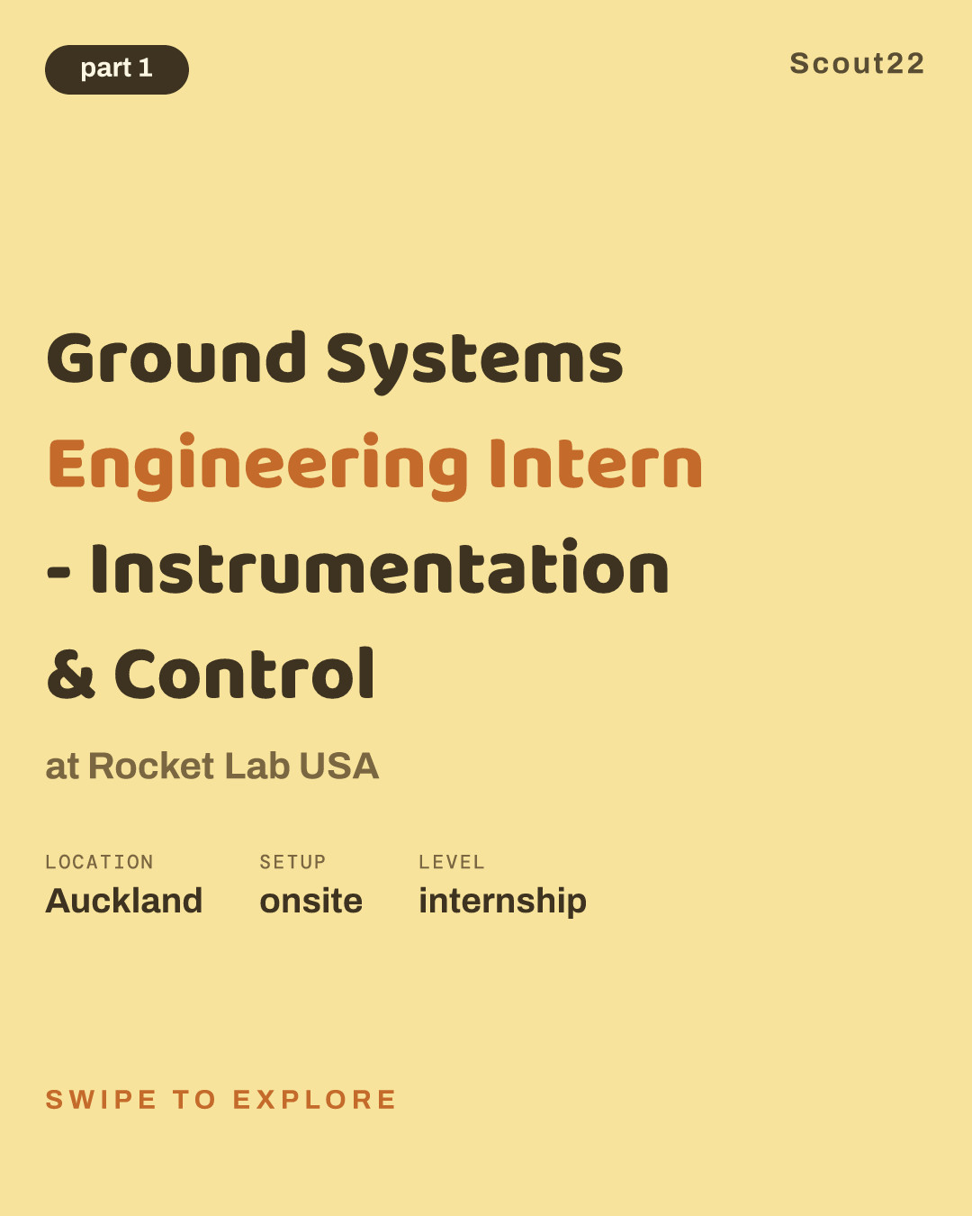 Ground Systems Engineering Intern - Instrumentation & Control at Rocket Lab USA