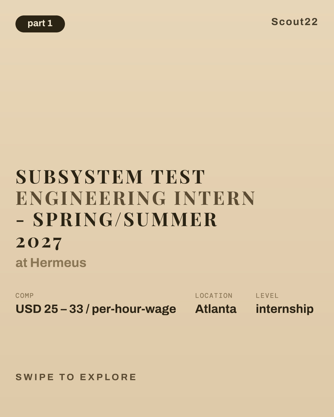 Subsystem Test Engineering Intern - Spring/Summer 2027 at Hermeus
