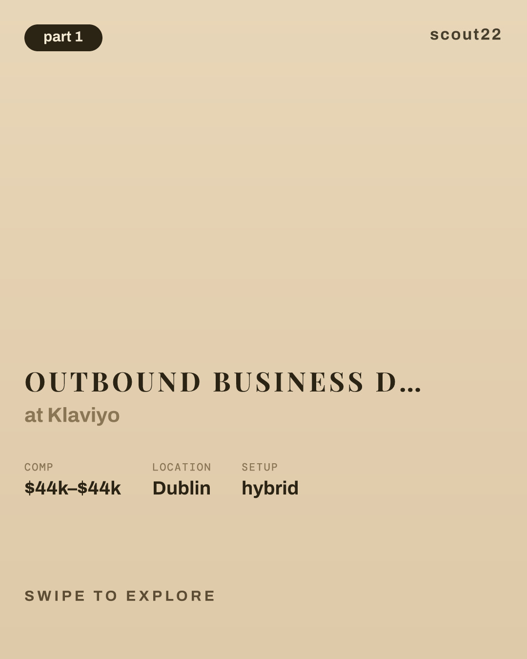 Outbound Business Development Representative - Central (German speaking) at Klaviyo