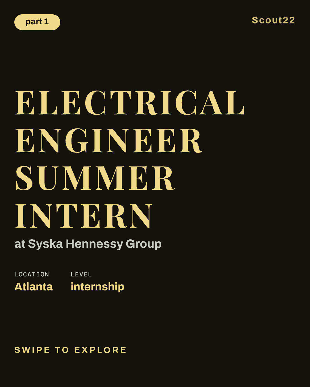 Electrical Engineer Summer Intern at Syska Hennessy Group