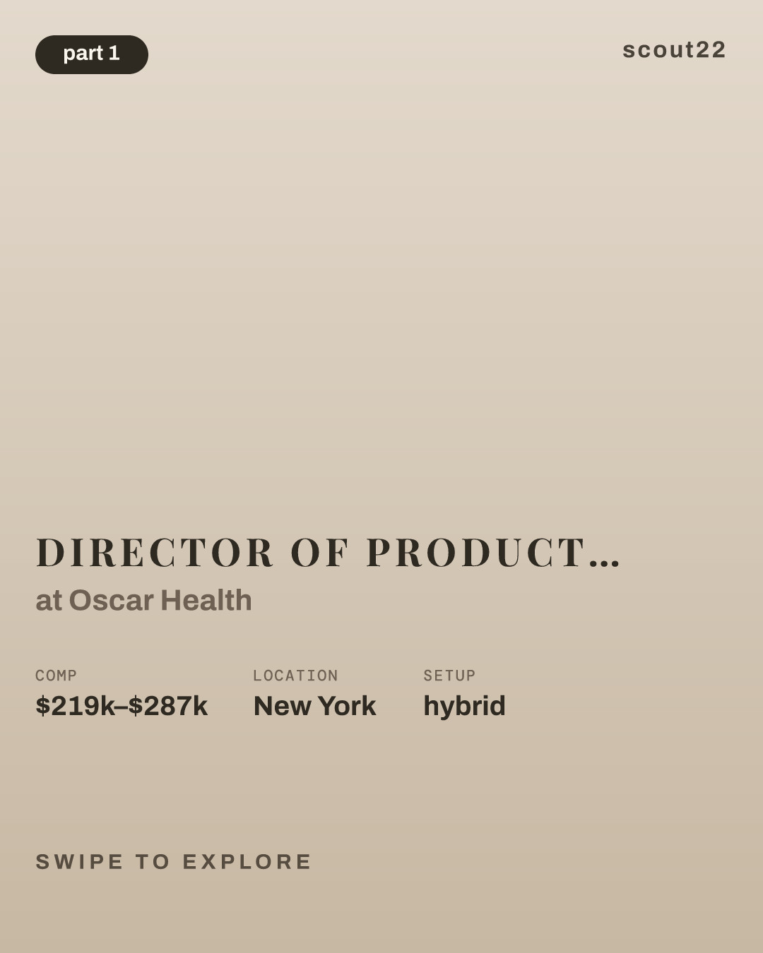 Director of Product, Claims Design at Oscar Health