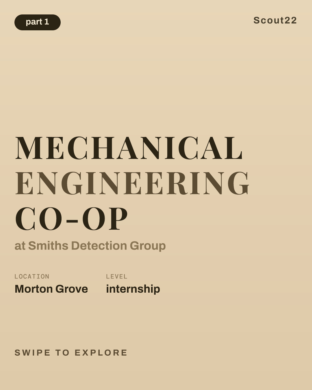 Mechanical Engineering Co-Op at Smiths Detection Group