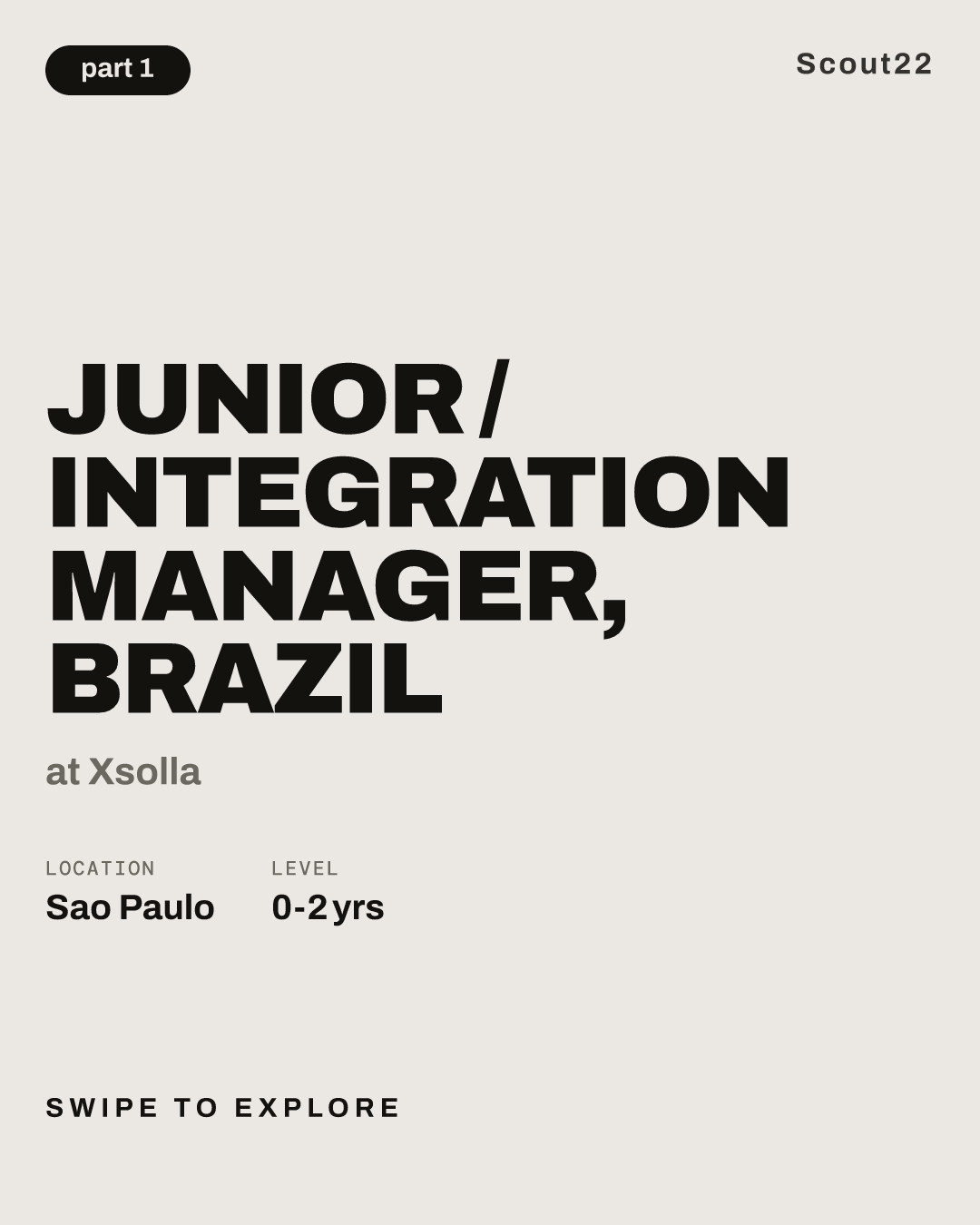 Junior / Integration Manager, Brazil at Xsolla