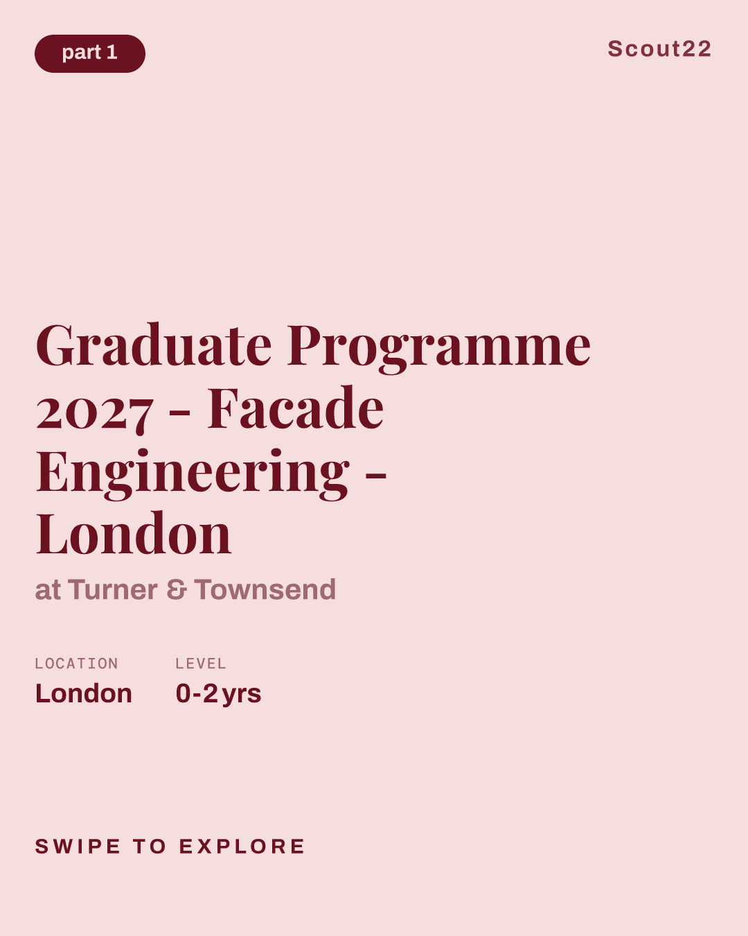 Graduate Programme 2027 - Facade Engineering - London at Turner & Townsend