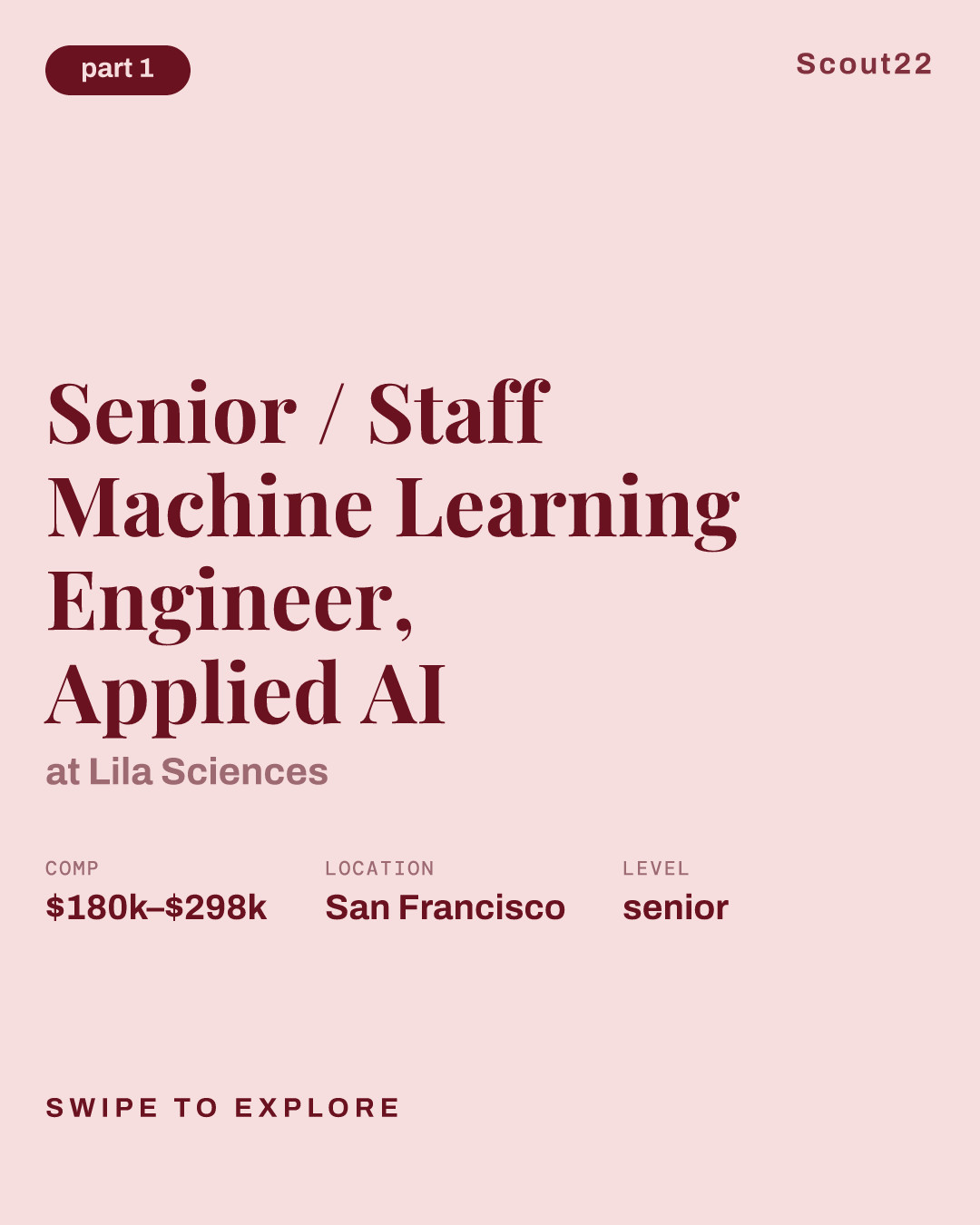 Senior / Staff Machine Learning Engineer, Applied AI at Lila Sciences