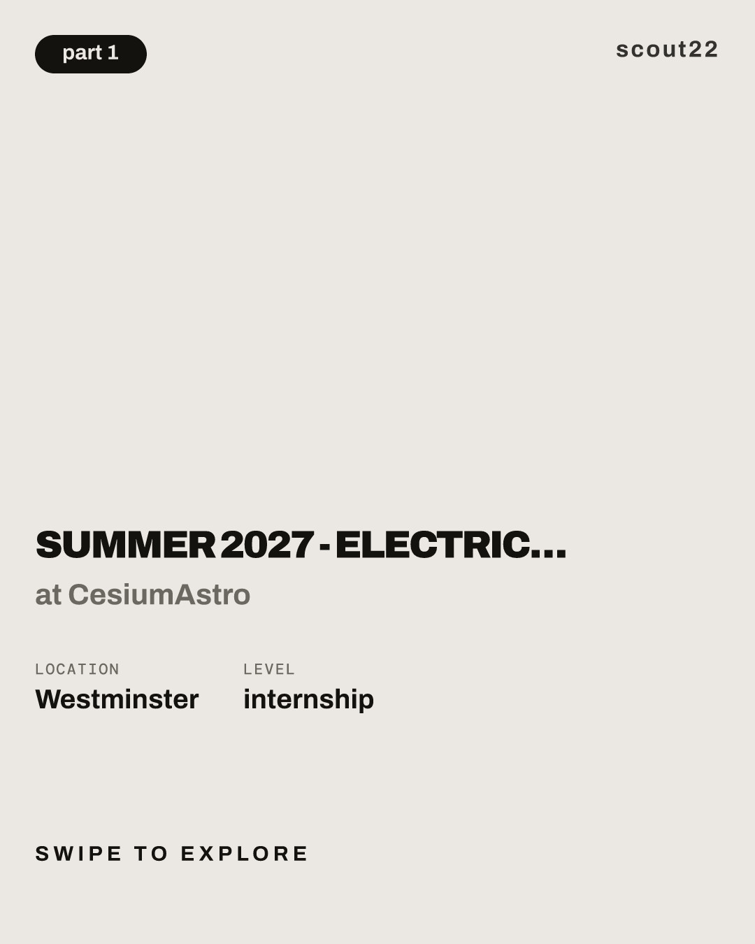 Summer 2027 - Electrical Engineering Internship, FPGA at CesiumAstro