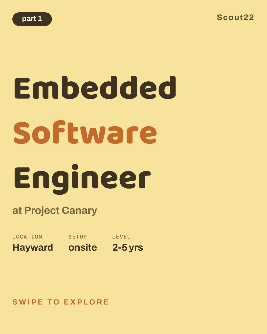 Embedded Software Engineer at Project Canary