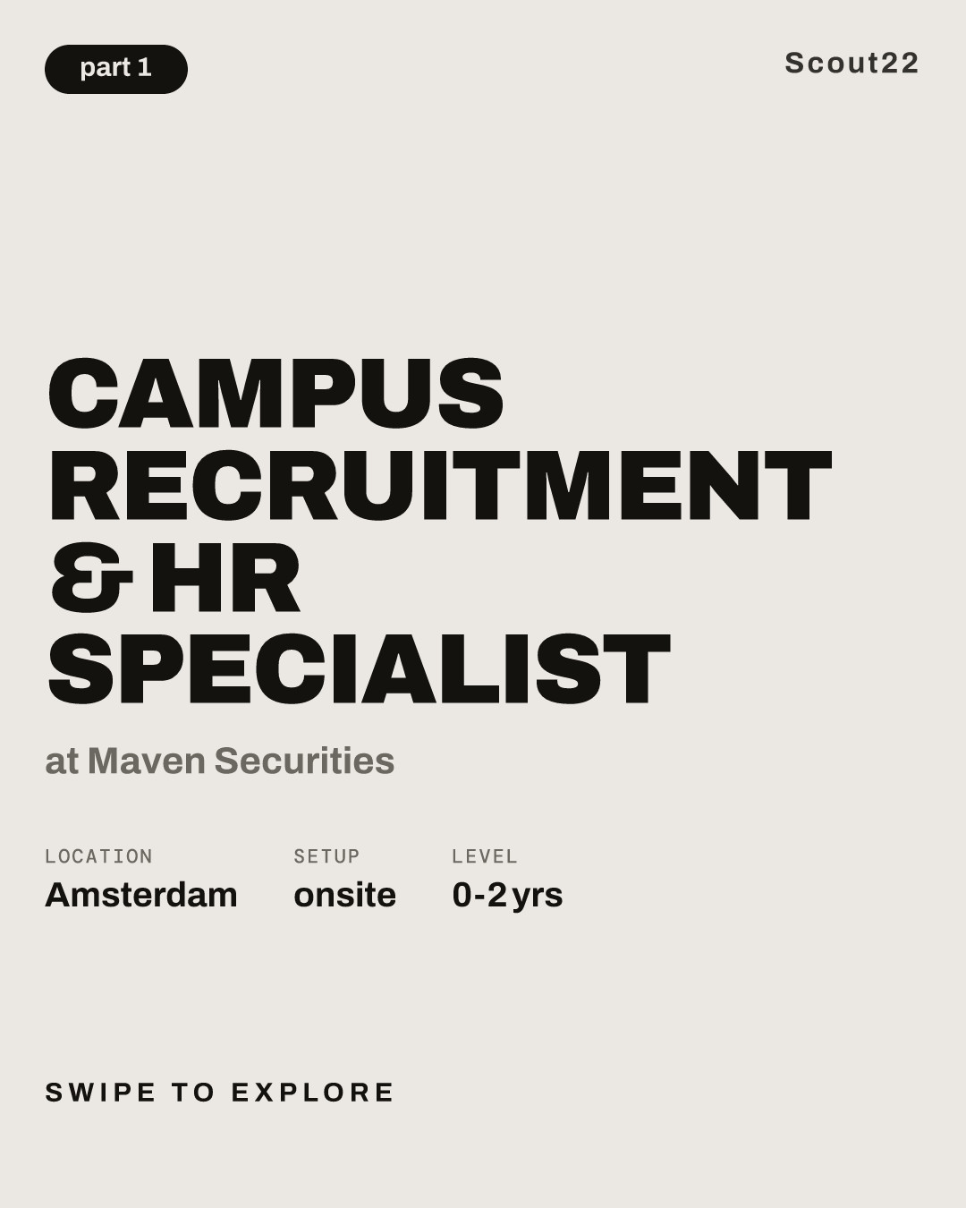 Campus Recruitment & HR Specialist at Maven Securities