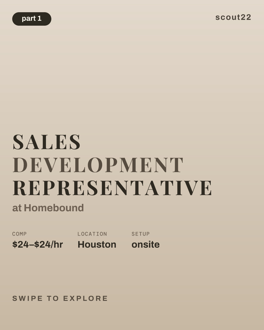 Sales Development Representative at Homebound