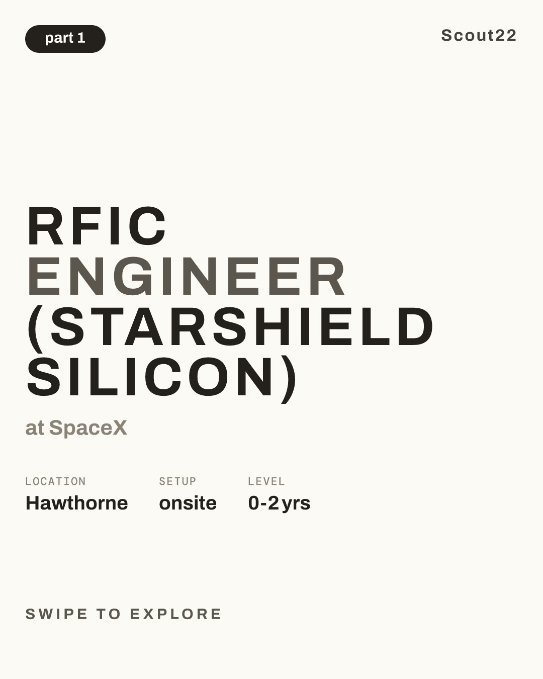 RFIC Engineer (Starshield Silicon) at SpaceX