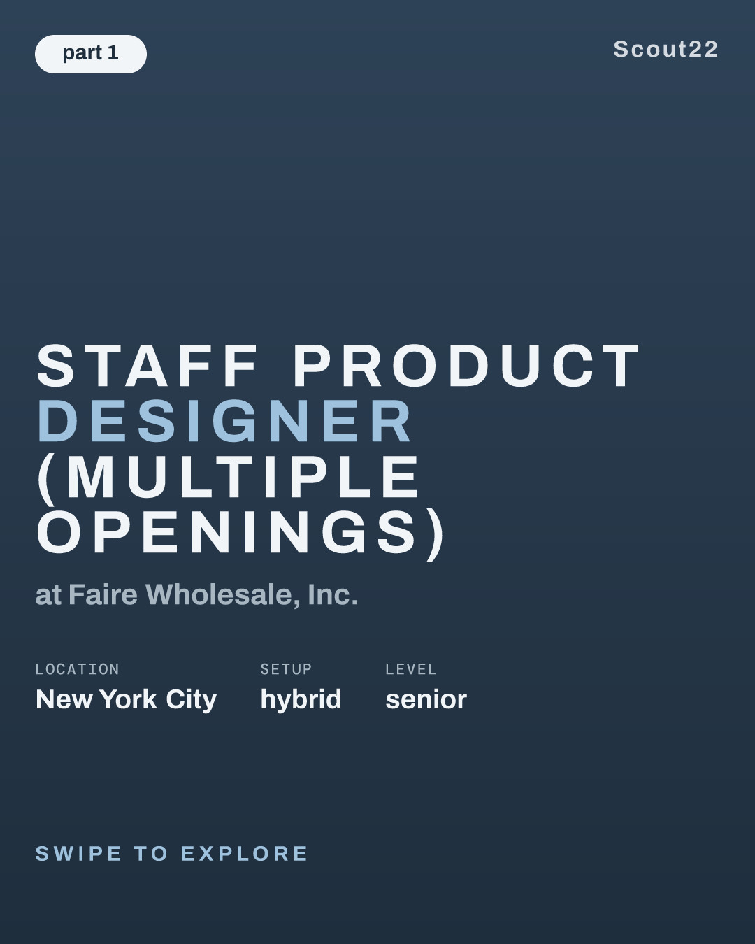 Staff Product Designer (Multiple Openings) at Faire Wholesale, Inc.